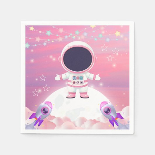 Rosa Außenraumdusche Kleiner Explorer Kinderdusche Serviette (Vorderseite)