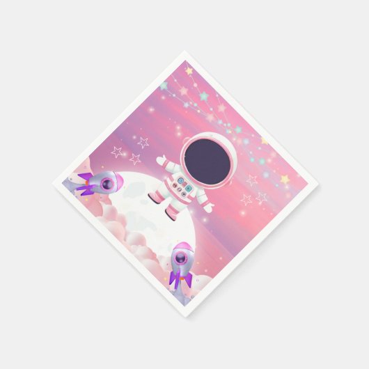 Rosa Außenraumdusche Kleiner Explorer Kinderdusche Serviette (Ecke)