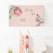 Rosa australisches Brautparty Banner (Insitu)