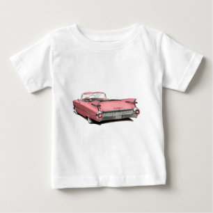Rosa Auto 1959 Cadillacs Baby T-shirt