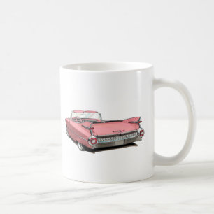 Rosa Auto 1959 Cadillacs Kaffeetasse