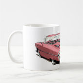 Rosa Auto 1959 Cadillacs Kaffeetasse (Links)