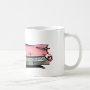 Rosa Auto 1959 Cadillacs Kaffeetasse