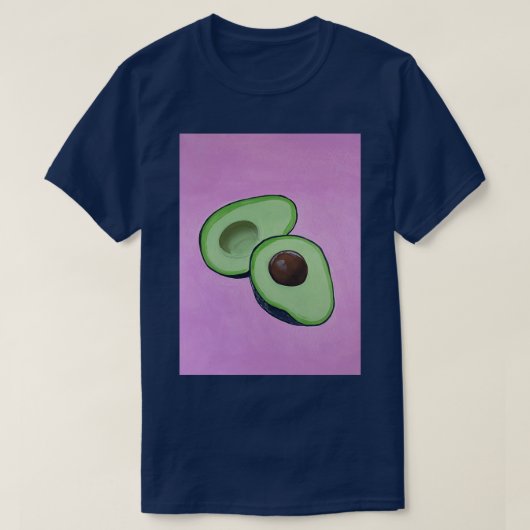 Rosa Avocado Classic TShirt (Design vorne)