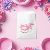 Rosa Axolotls Geschenktütchen