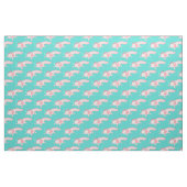 rosa Axolotmuster Stoff (Fat Quarter (45,7 x 55,9 cm))