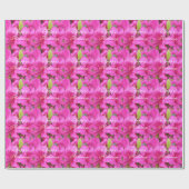 Rosa Azalea Blume Geschenkpapier (Flach)