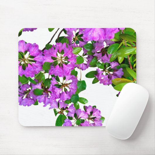 Rosa Azalea Mousepad (Mit Mouse)