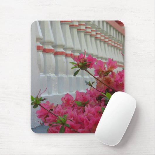 Rosa Azaleen - Martha's Vineyard Mousepad (Mit Mouse)