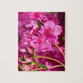 Rosa Azaleen Puzzle (Vertikal)