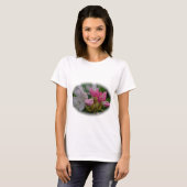 Rosa Azaleen T-Shirt (Vorne ganz)
