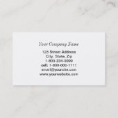 Rosa Azaleen-Visitenkarte Visitenkarte (Rückseite)