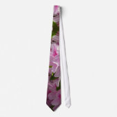 Rosa Azaleenstrauch Frühlingsblumen Krawatte (Vorderseite)