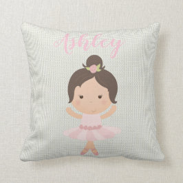 Rosa Baby-Ballerina-Ballett-Zehe-Schuh-Tänzer Kissen