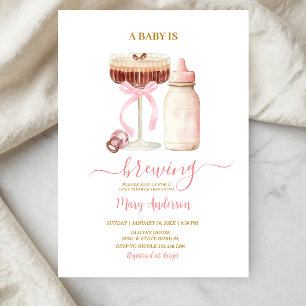 Rosa Baby Braut Baby Shower - Ein Baby Braut Einladung