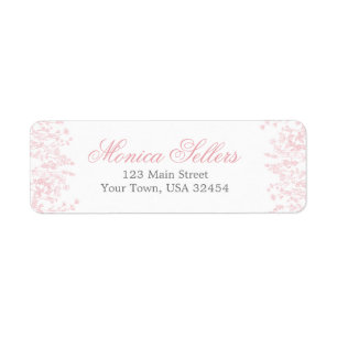 rosa Baby-Shower-Einladung