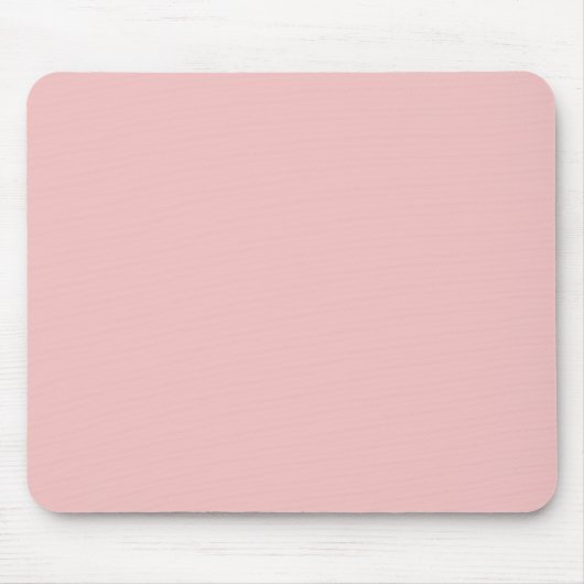 Rosa Baby (Vollfarbe) Mousepad (Vorne)