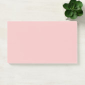 Rosa Baby (Vollfarbe) Post-it Klebezettel (Büro)