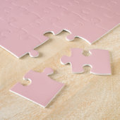Rosa Baby (Vollfarbe) Puzzle (Seite)