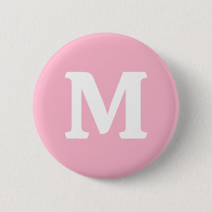 Rosa Babyfarbe Button