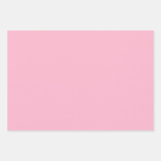 Rosa Babyfarbe Geschenkpapier Set (Vorderseite 3)