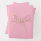 Rosa Babyfarbe Geschenkpapier Set (Beispiel)