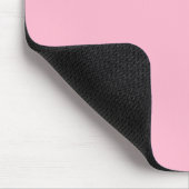 Rosa Babyfarbe Mousepad (Ecke)