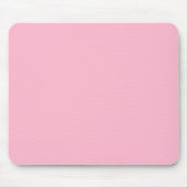 Rosa Babyfarbe Mousepad (Vorne)
