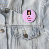 Rosa Backgroud <3 Casey Knopf Button (Beispiel)