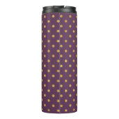 Rosa Badezimmer Zubehör Thermosbecher (Rückseite)