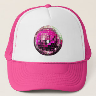 Rosa Ball Truckerkappe