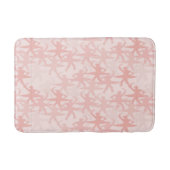 Rosa Ballerina Art Floor Mats - Bathmat Schlafzimm Badematte (Vorderseite)