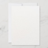 Rosa Ballerina Einladung (Rückseite)