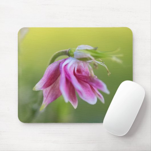 Rosa Ballerina - Kolumbin in Mousepad (Mit Mouse)