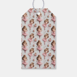 Rosa Ballerina Traum mit Tutus Geschenkanhänger