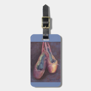 Rosa Ballett-Pantoffel Gepäckanhänger