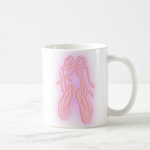 Rosa Ballett-Pantoffel-Tasse Kaffeetasse