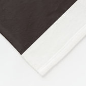 Rosa Ballett Pointe Schuh-, Schwarze u. Fleecedecke (Ecke)