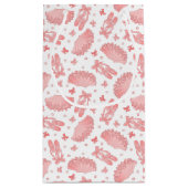 Rosa Ballett-Sternchen-Vereinbarung Kleine Geschenktüte (Rückseite)