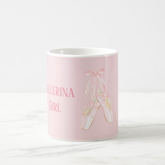 Rosa Ballettröckchen Kaffeetasse (Mittel)