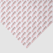 Rosa Ballettschuh Slipper Tanzlehrer Ballerina Seidenpapier (Ausschnitt)