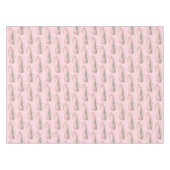 Rosa Ballettschuh Slipper Tanzlehrer Ballerina Tischdecke (Vorderseite (Horizontal))