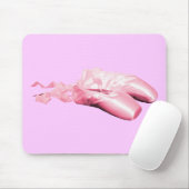 Rosa Ballettschuhe Mousepad (Mit Mouse)