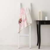 Rosa Ballkleid Sherpa Fleece-Decke Prinzessin- Sherpadecke (Beispiel)