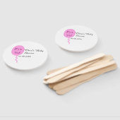 Rosa Ballon es ist ein Mädchen Dusche hinzufügen N Fächer (Non-assembled)