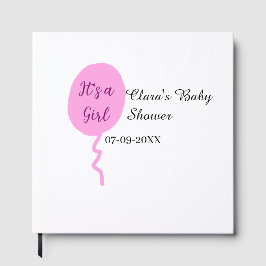 Rosa Ballon es ist ein Mädchen Dusche hinzufügen N Gästebuch