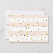 Rosa Ballon über dem Mond Danke Karte (Rückseite)