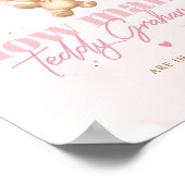 Rosa Ballons Wie viele Teddygrahams Poster (Ecke)