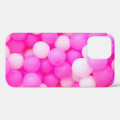 Rosa Balloons festes Hintergrunddesign. Case-Mate iPhone Hülle (Rückseite (Horizontal))