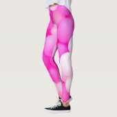 Rosa Balloons festes Hintergrunddesign. Leggings (Links)